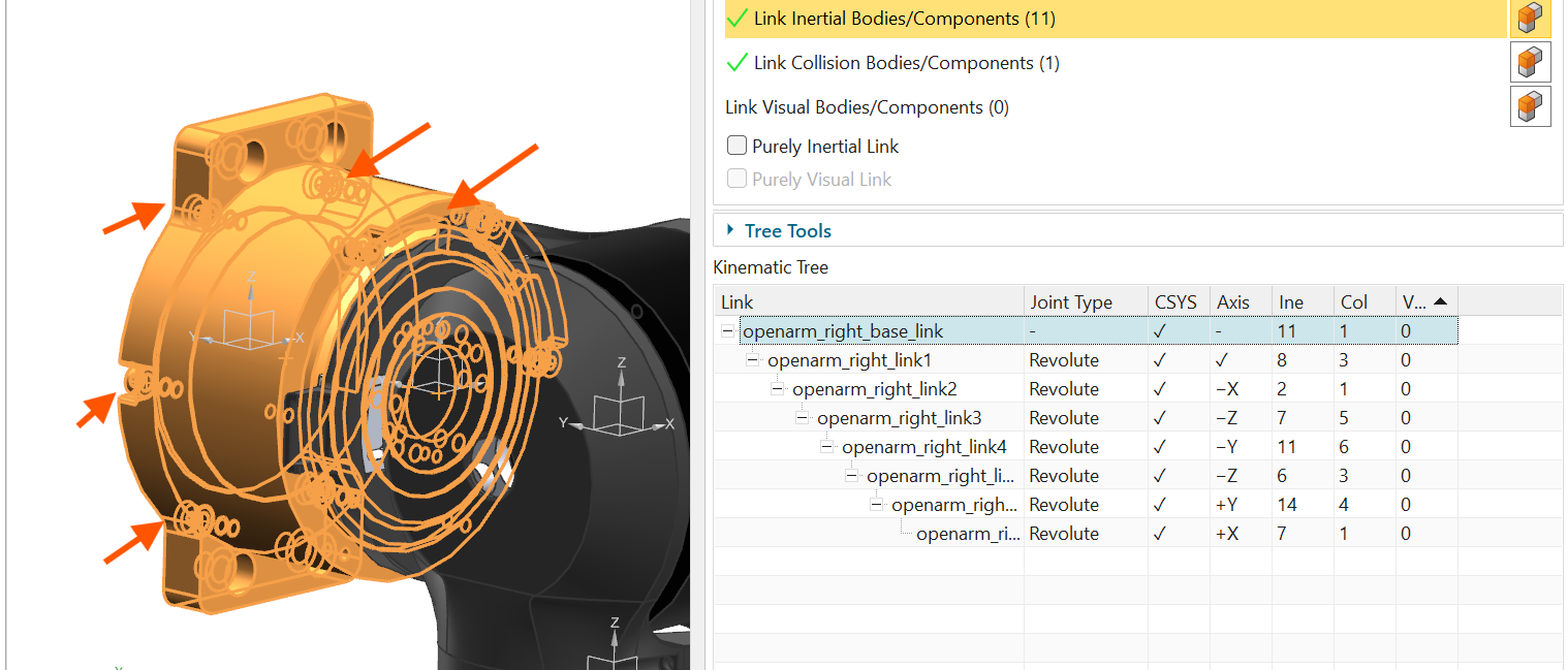 Select inertial bodies