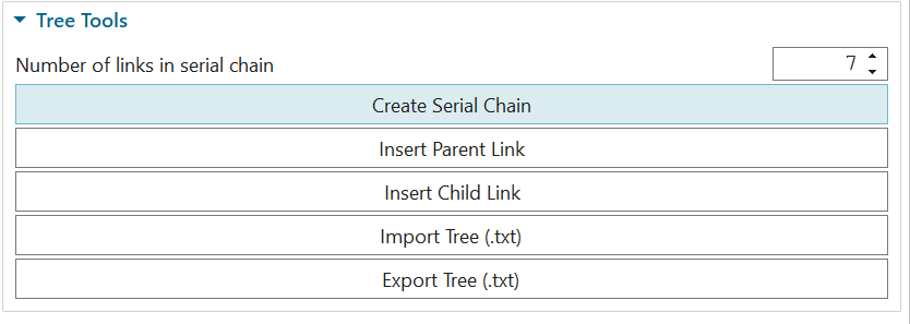 Creating a serial chain