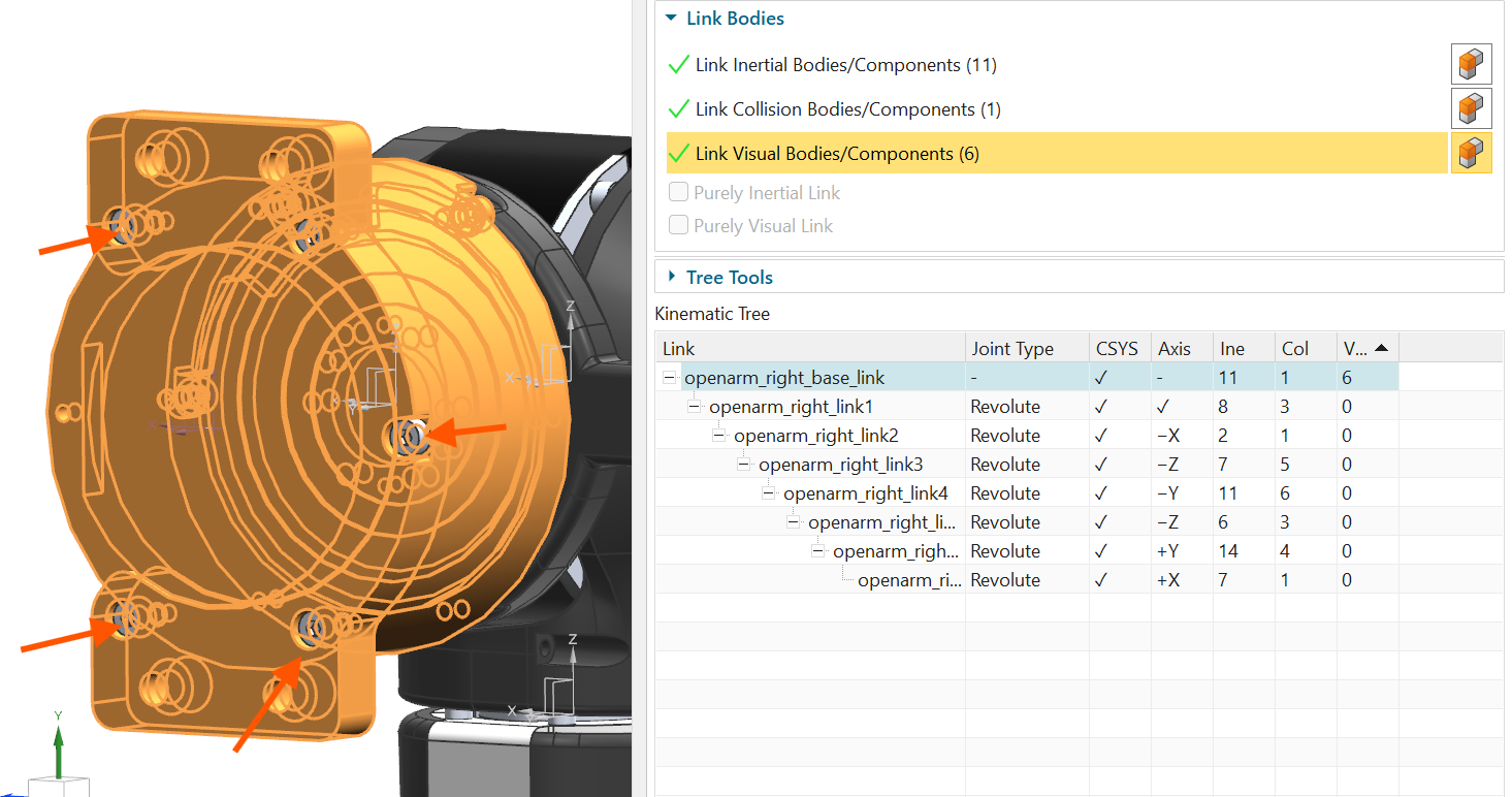 Select inertial bodies