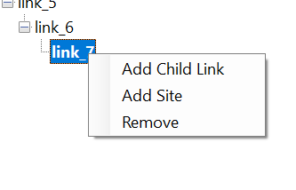 Right clicking on links