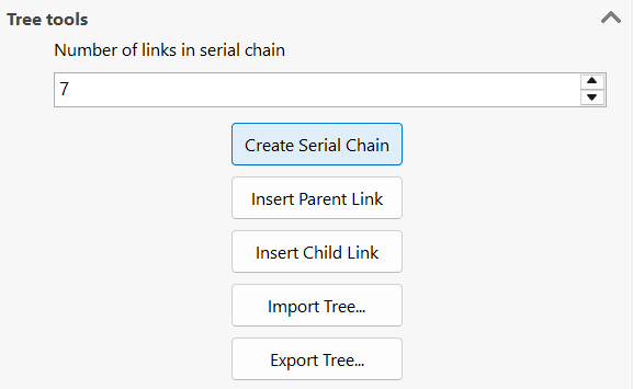Creating a serial chain