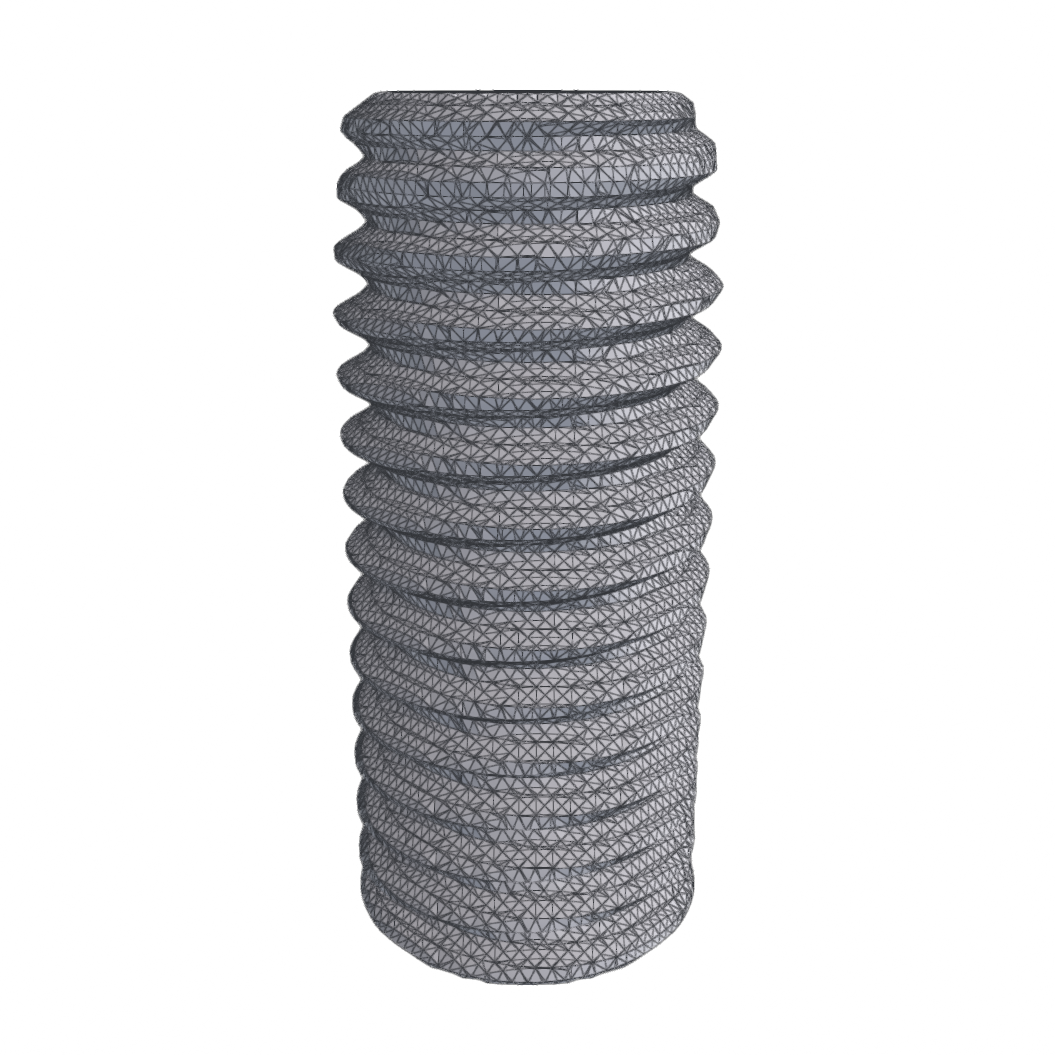 SDF baked at 0.25 mm resolution